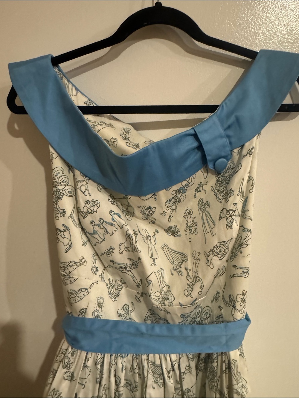 Disney Parks The Dress Shop Ink And Paint Dress X-LARGE - Picture 2 of 7